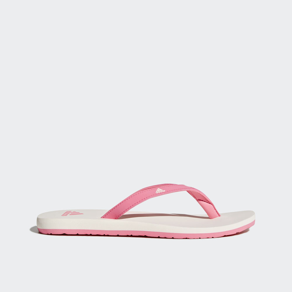 Adidas Eezay Essence Thong - σαγιοναρες γυναικεια - Ροζ/Ασπρα/Ροζ,Μέγεθος: EU 36 – 54 2/3 (710JLQOB)